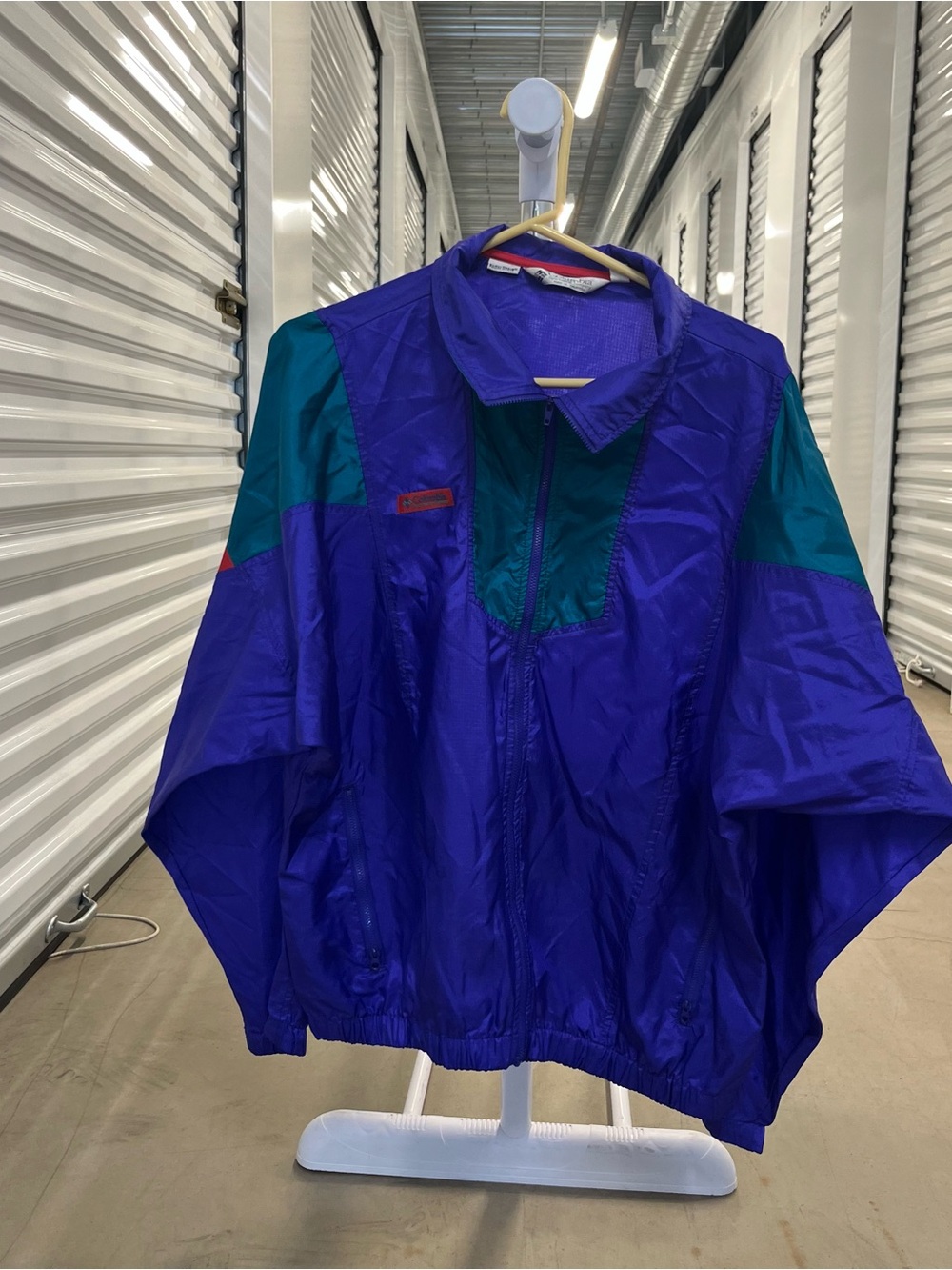Vintage Columbia Men's Purple Jacket